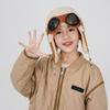 Cold Proof Pilot Hat Cute Cartoon Warm Hat Fashion Ear Protection Cap  Winter