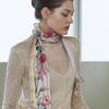 ANA MAISON Casual Garden Long Petit Silk Scarf [PML-1404]