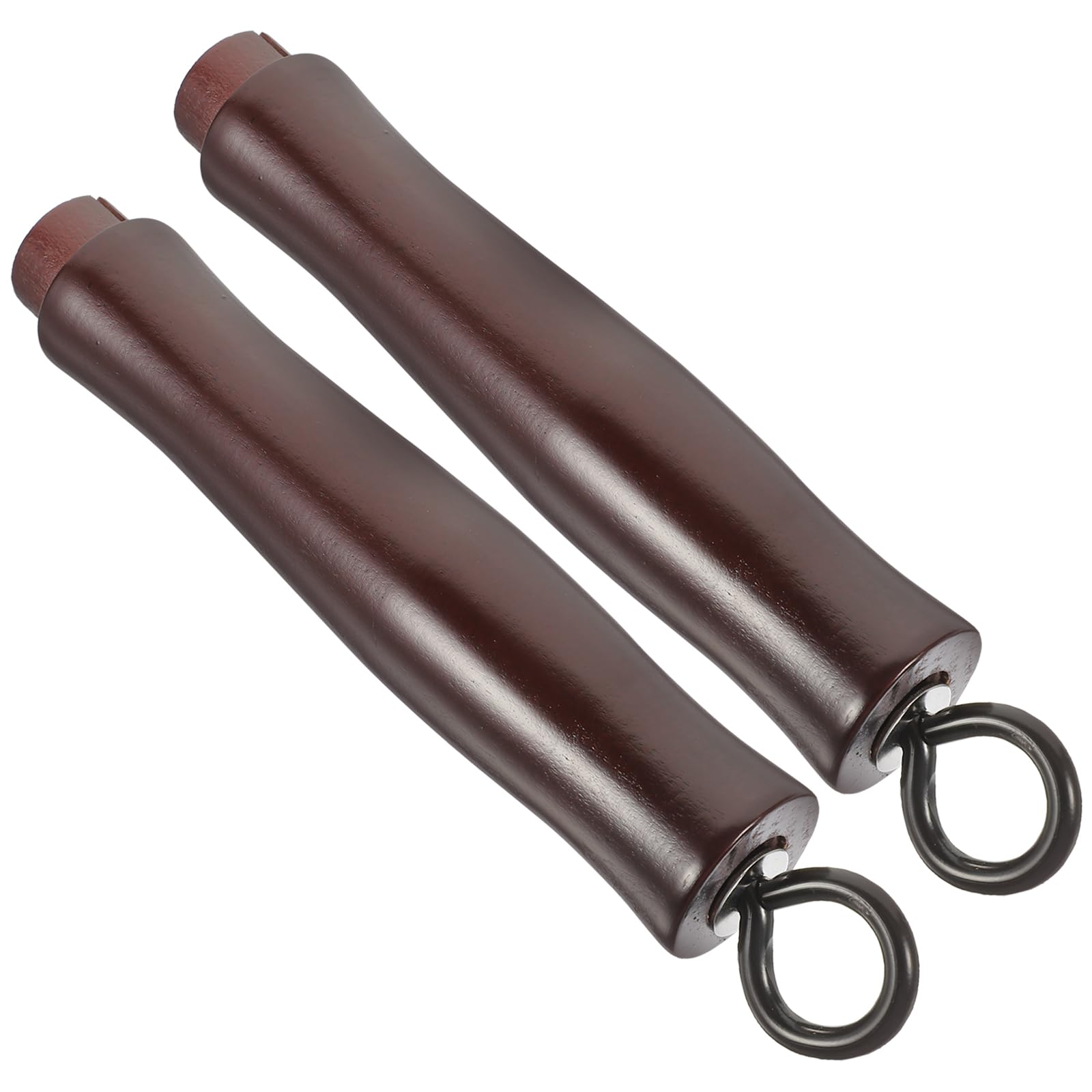 

Beavorty Wooden Pot Handles, Set of 2, Heat-Resistant, Covered, Wok Handles, Replacement Non-Slip Pull-Out Handles, Kitchen Utensils, 19.00x3.00cm