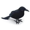 8Pcs/Pack Realistic Black Feathered Crow Artificial Crows Realistic Feathered Crow for Halloween Decoration