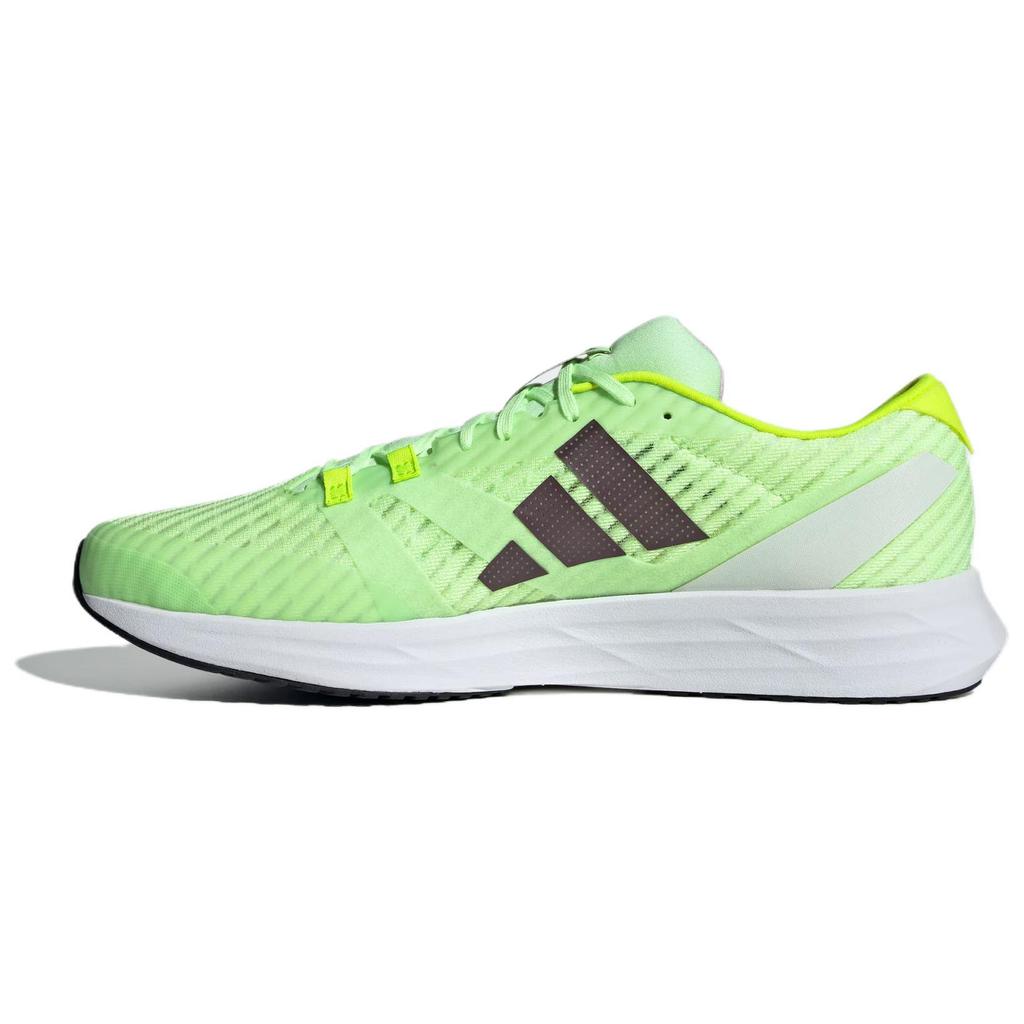 Adidas Adizero Rc 5 Shoes Comfortable Simple Fabric Low Top Casual Training Racing Running Shoes Unisex Shoes Green Yellow IE3720