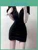 Dress Knit Fabric Slim Fit Short Sleeve Polo Neck Retro Style For Summer Fashion