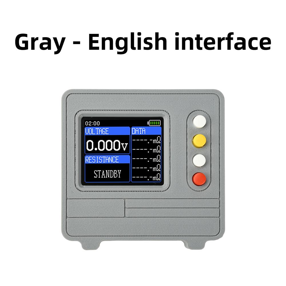 TFT color screen display Lithium Battery voltage internal resistance tester For Battery AC 1-wire High-precision electronic load