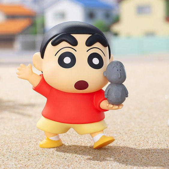 Crayon ShinChan My Friend Bochan Series  Cute Anime Figure Model  Desktop Ornament Surprise Toy Birthday Gift