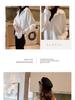 Chic Fake Two-Piece Loose Long-Sleeved Shirt for Fall/Winter