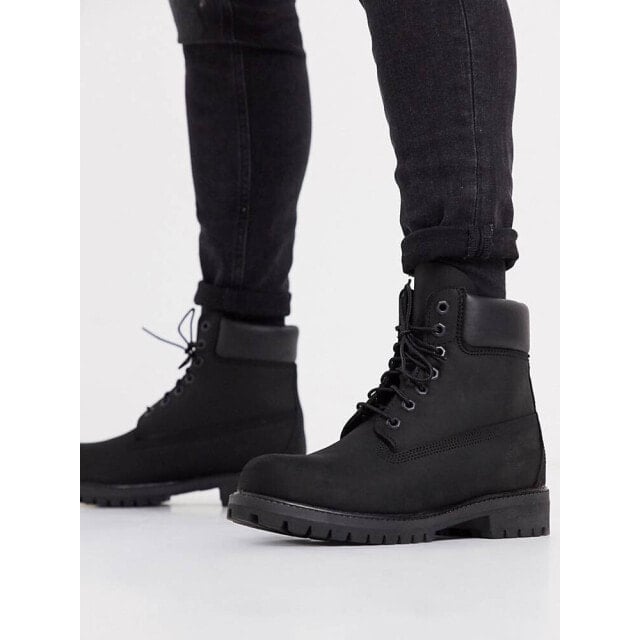 

Черные ботинки Timberland Premium 6 дюймов