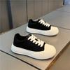 Big head canvas shoes summer new breathable thick baseplate shoes casual ms
