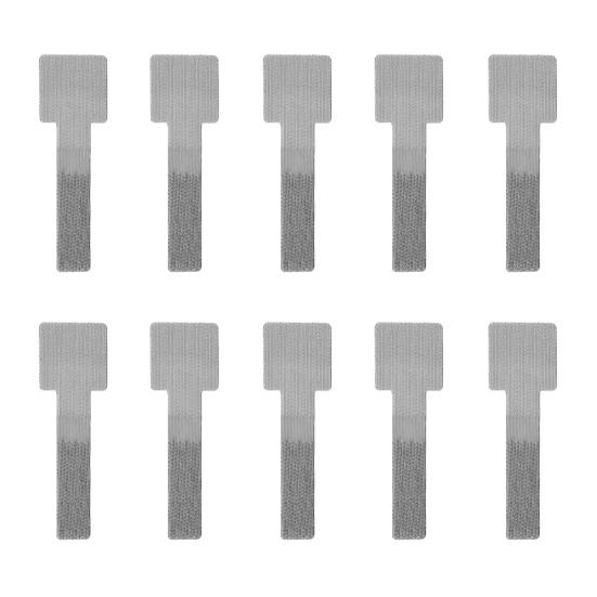 10/50Pcs Cable Organizer Tie Adhesive Adjustable Reusable Office Desk Power Tape Cord Wrap Wire Management