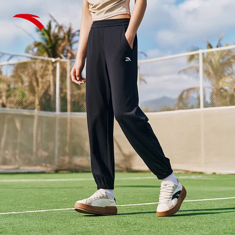 Anta Women s Trendy Ice Silk Casual Jogger Pants L (Women 170)