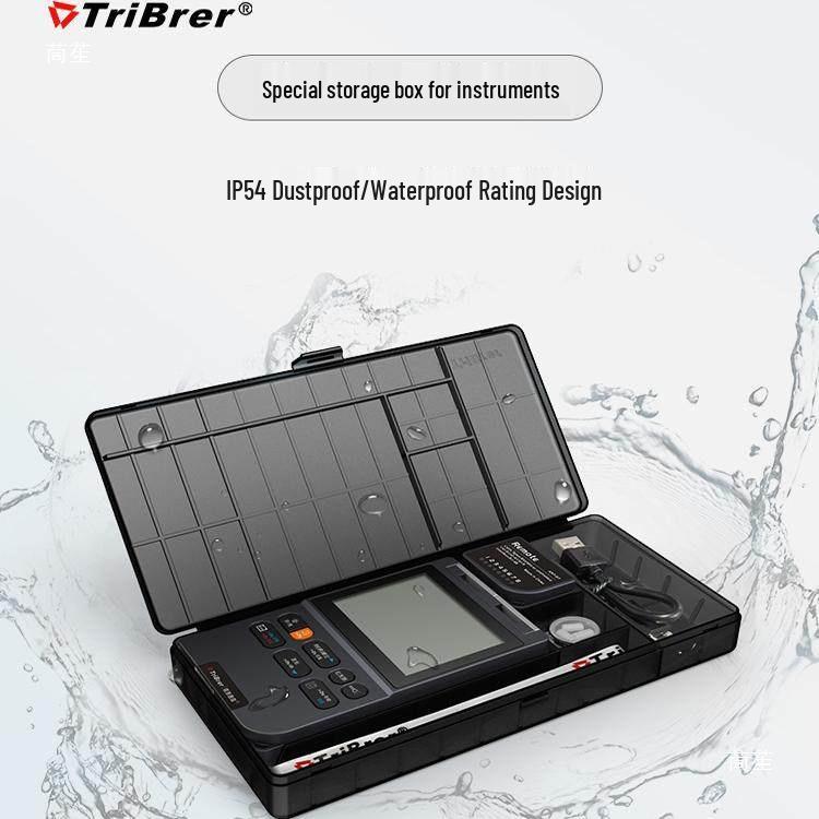 TriBrer XinCe Optical Power Meter with Red Light and Same Screen Display for 1490/1577 Wavelengths.