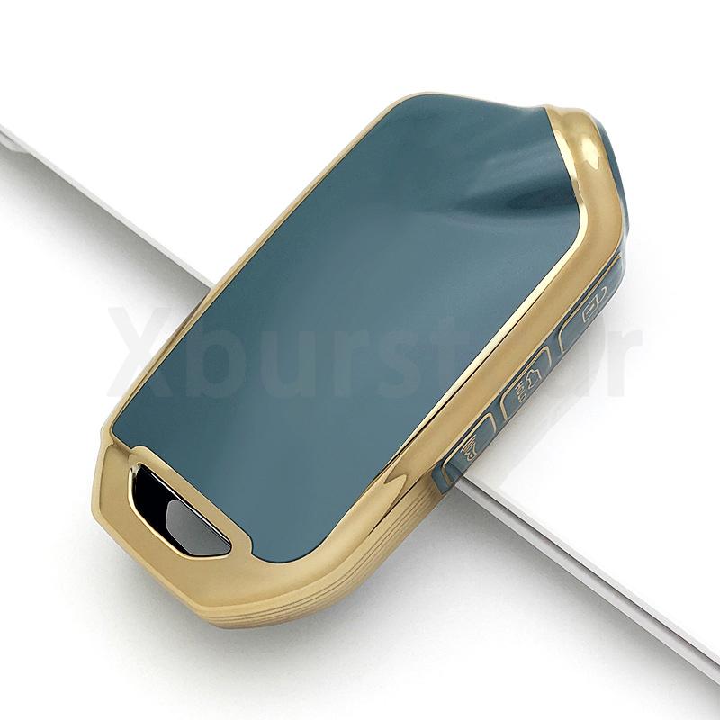 AAAHF1 TPU Car Smart Key Case Cover for Kia Stinger 2018 2019 2020 2021 K900 Stinger GT GT Elite GT Limited K9 Keyless Shell Fob Holder