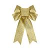 Christmas Glitter Powder Bow Christmas Tree Decoration DIY Handmade Powder Star Bow Decoration Accessories