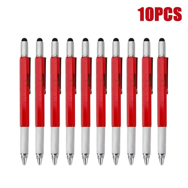 Multifunkčné pero 7 v 1 s dotykovou obrazovkou Kapacitné pero stylusu so skrutkovačom