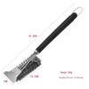 Three-Headed Stainless Steel BBQ Cleaning Brush Tool