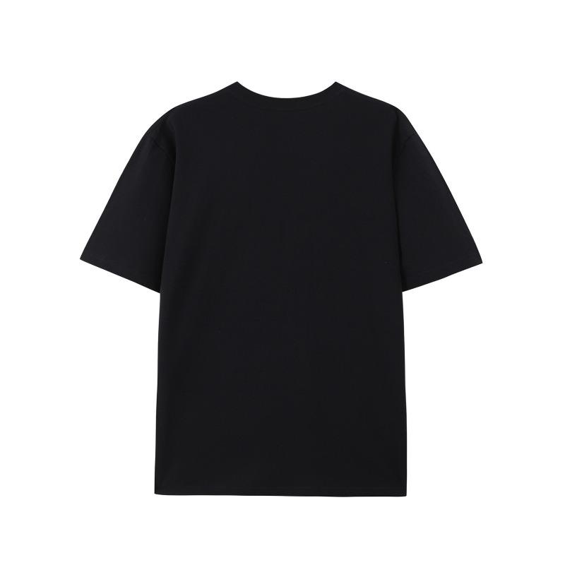 European sizes Simple and stylish J-letter printed men's round neck short sleeved T-shirt, comfortable sports top suitable for vacation leisure