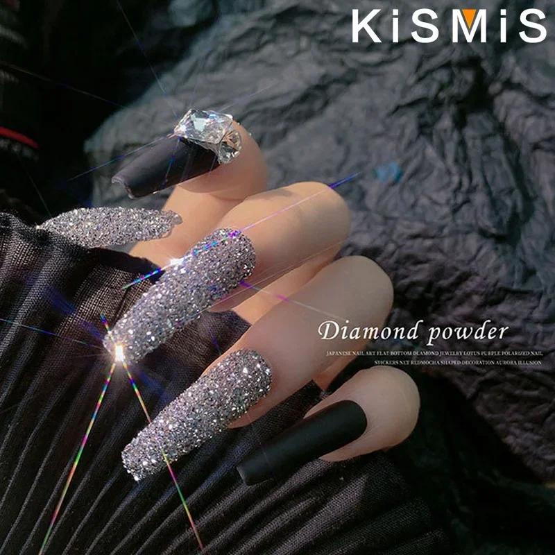 Nail Art Crystal Diamond Powder Glitter Holographic Shiny Pigment Micro Drill Manicure Decoration Beauty Tools