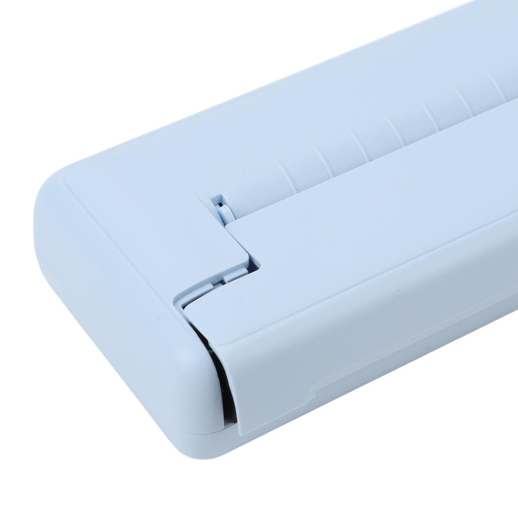 Portable Wireless Printer Bluetooth A4 Thermal Inkless Printer for Photo Label Receipt Study Notes Home Travel School Office