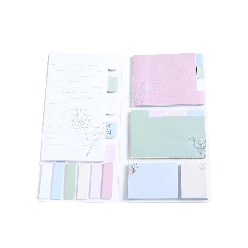 Multi-Functional High-Value Sticky Notes & Notepad for Students with Reusable Marking Stickers 20*10 CM