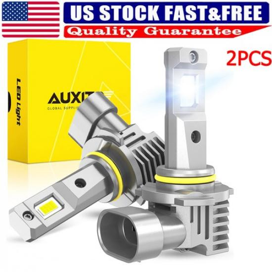 9005 LED Headlight Bulb Conversion Kit High Beam White Super Bright 6500K 2Pcs