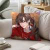Anime Heaven Officials Blessing Pillow Case Pattern Printed Pillowcase For Living Room Sofa Cushion Cover  Bedroom Decor