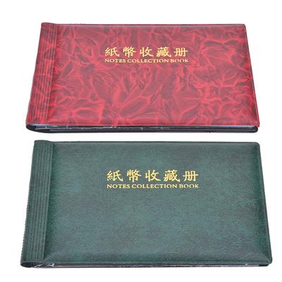 30 Pages Paper Money Currency Banknote Collection Book Storage Album Bill Money Holder