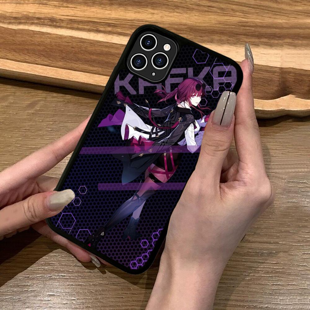 Anime Kafka Phone Case Silicone PC+TPU For For IPhone 11 12 13 14 15 16 Plus Pro Max Cover