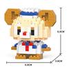 Cartoon Building Blocks, Animal Dolls, Educational Assembling Toys, Ornaments, Small Particles, Children's Birthday Gifts