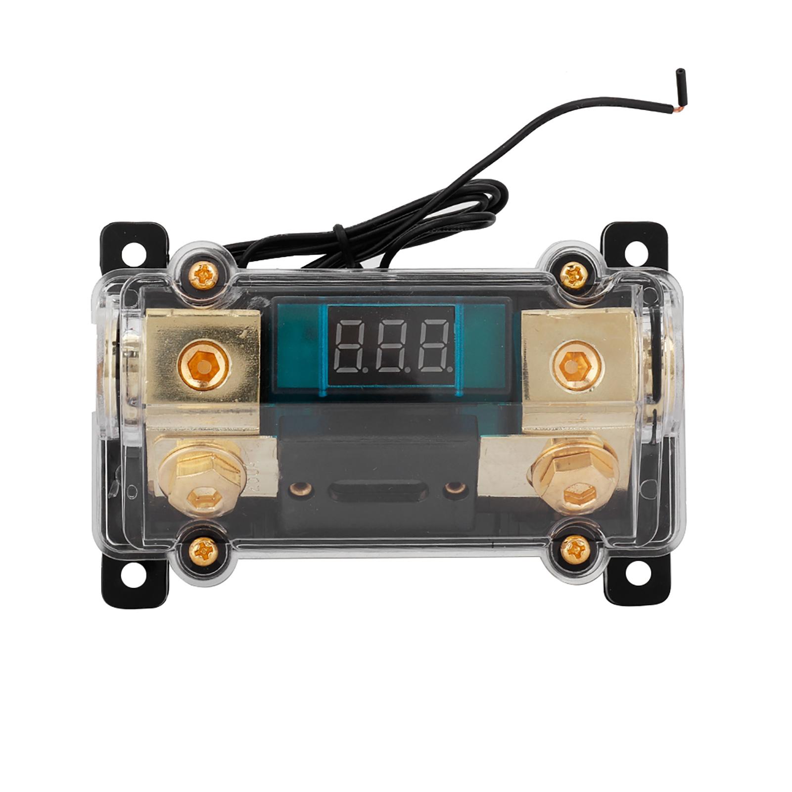 

Держатель предохранителей для автомобильной аудиосистемы, блок распределения стереосистемы, цифровой дисплей(250А )