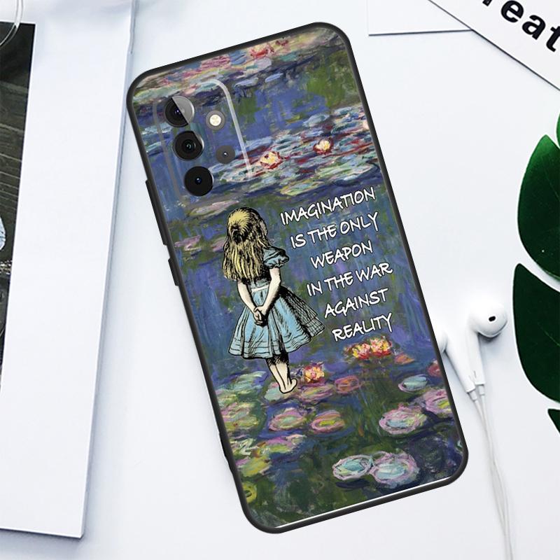 

Claude Monet Garden Lotus Bridge For Samsung Galaxy A55 A54 A35 A15 A34 A14 A53 A33 A13 A05 A06 A16 A22 A32 A52 Phone Case Samsung A22 5G