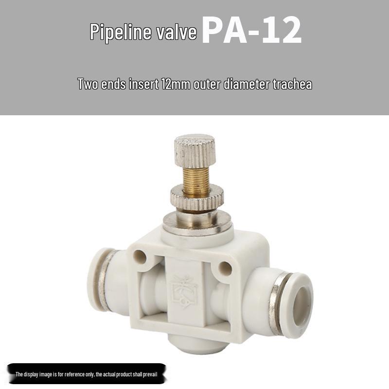 Pneumatic Quick-Connect Air Fitting LSA-8 Throttle Valve SA-10/SA-12