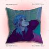S-Sally F-Face Pillow Case Plush Pillow Cases Home Decoration Pillow Cover for Sofa Bed Chair Living Room