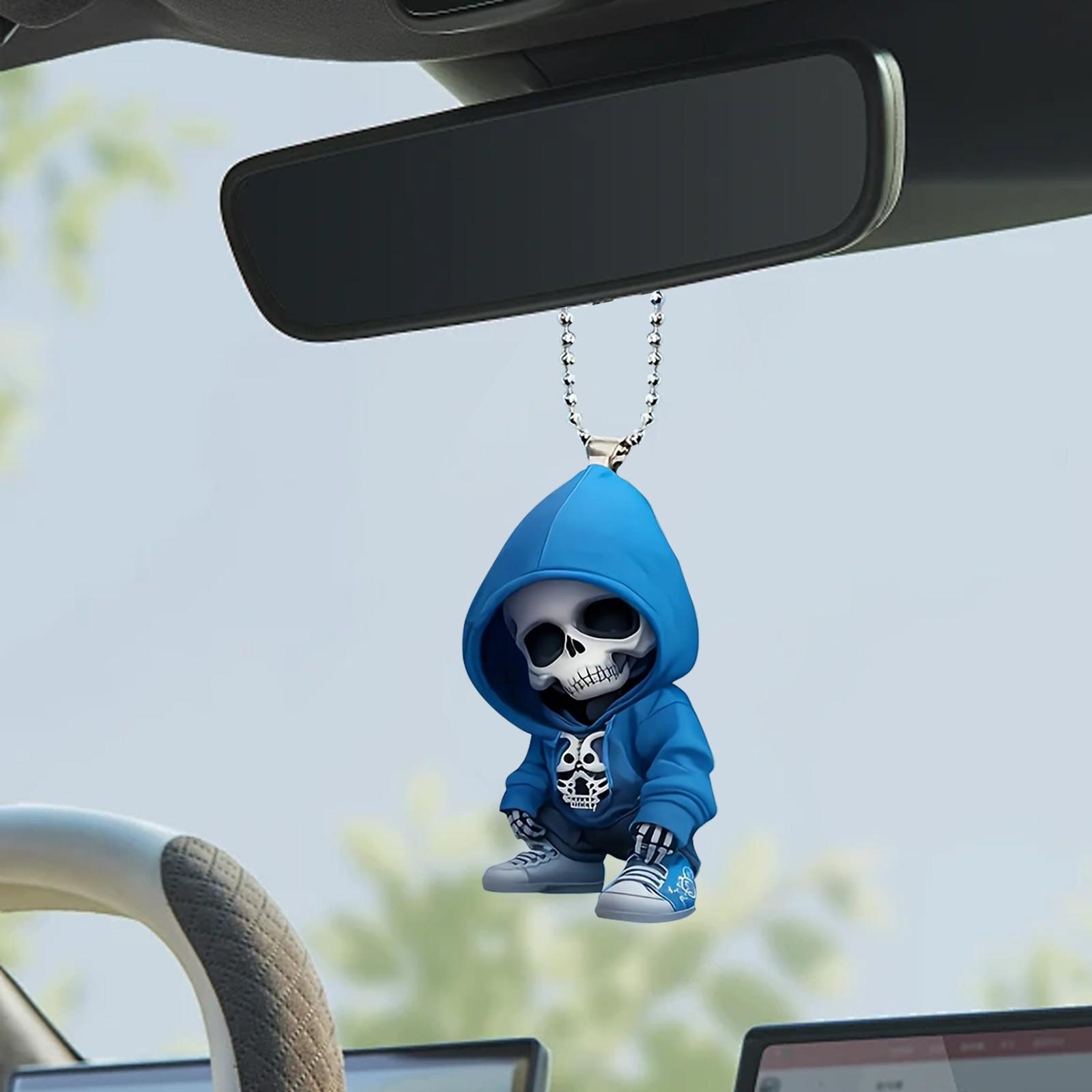 

Милый мультяшный кулон с изображением животных, украшение для зеркала заднего вида, персонализированный шарм для салона автомобиля One Size