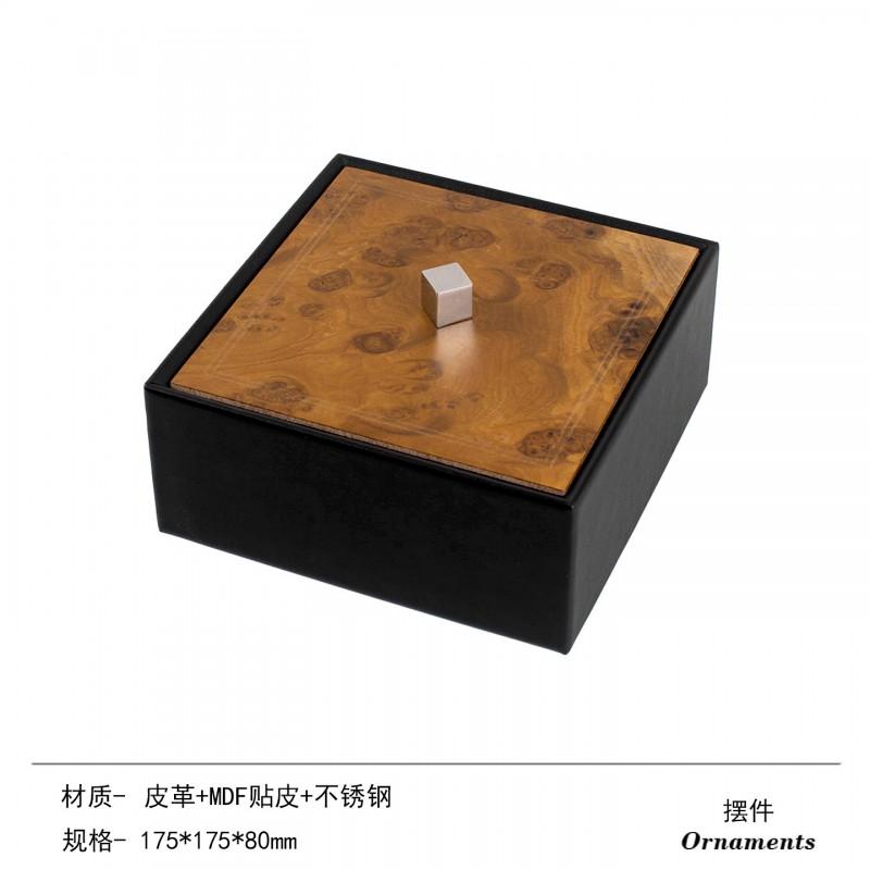Modern Minimalist Jewelry Box Organizer Bedroom Dressing Table Ring Storage Decorative Display Case