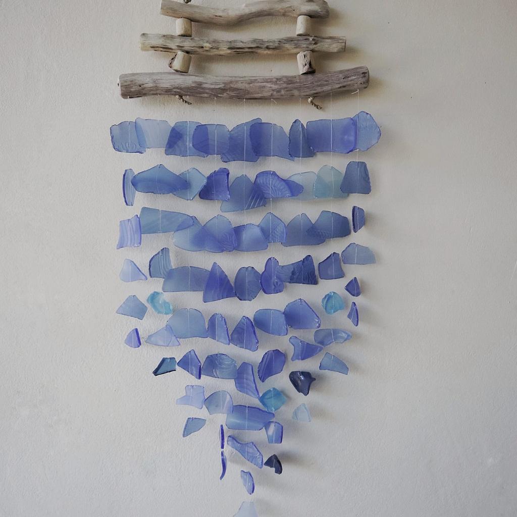 Wind Chime 3 Stick All Blues