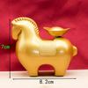 Popular brass rotating handle piece, six-sided rotating combination for attracting wealth and treasures, multi-sided rotating st