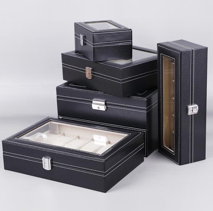 PU Leather Watch Display and Storage Box
