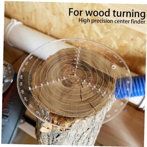 High-Precision Center Finder Tool, Creative Lathe Work Compass Circle Gauge Machining Tool for Wood Turning and Drawing