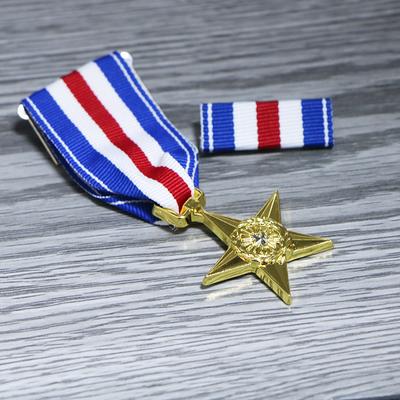 US Military Medal, American Commendation Star, Silver Star Military Medal, Bronze Star Medal, Christmas Gift, Stocking Stuffers