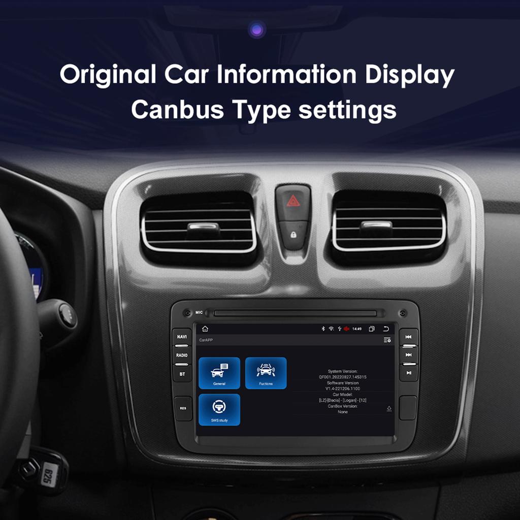 Hizpo Inteligentne RDS 7862 2din Android Autoradio dla Dacia Logan Dokker Duster Sandero Lodgy Renault Captur Symbor Duster Lada Xray 2 Multimedia GPS