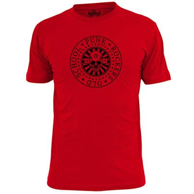 T-shirt Punk Rocker Old School da Uomo Pistols Damned Ruts Clash