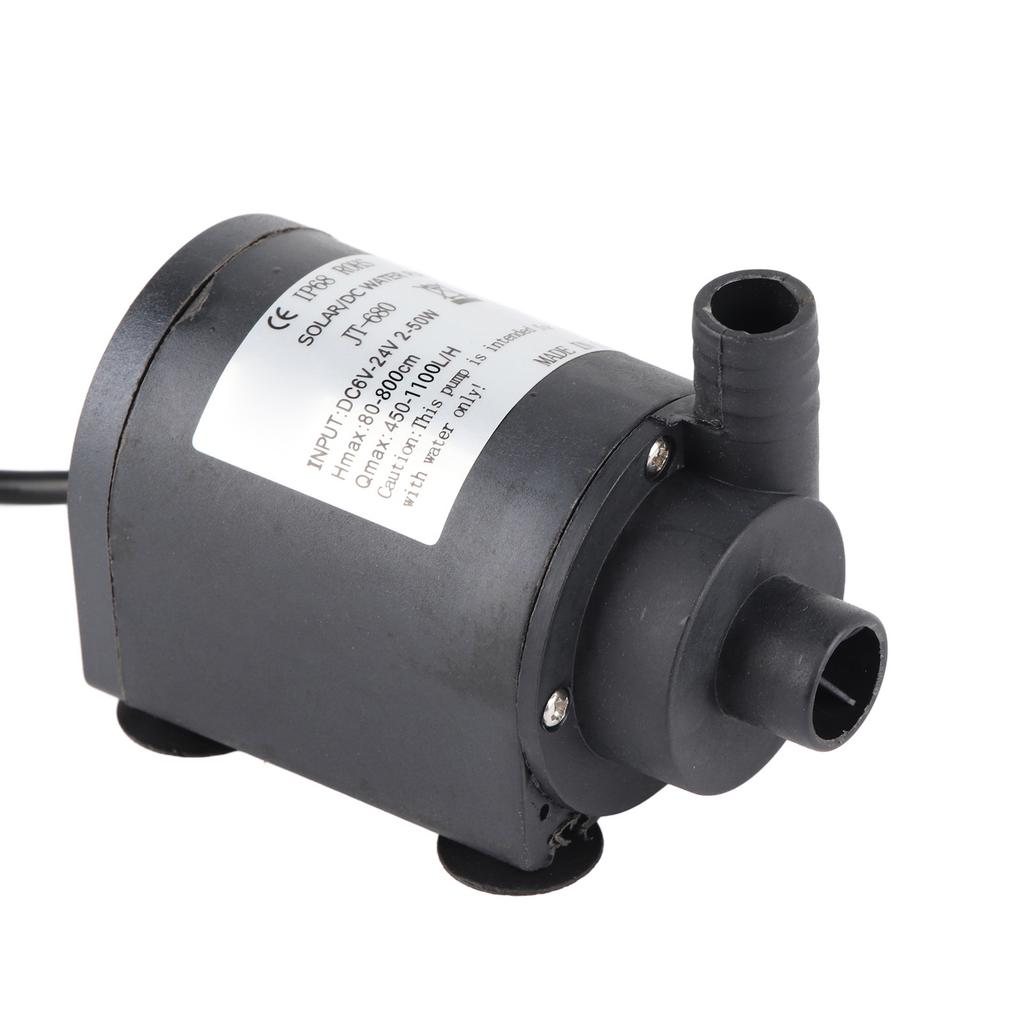 DC 24V 1100L H Oběhové čerpadlo horké vody Solární bezkartáčový motor 7m výtlak