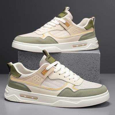 Summer New Board Shoes Men's Breathable Casual Thick Sole and Low Top Sports Men Shoes Spring/Autumn Designer Sneakers