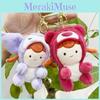 Plush Kurumi Lovely Doll Cute Animal Character Keychain Soft Plush Hanging Toy