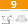 High-Temp Resistant Silicone Rubber Stopper with Card Slot Sealing Cap