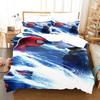 Bedding Three-Piece Set 3D Digital Cartoon Animation Microfiber Duvet Set