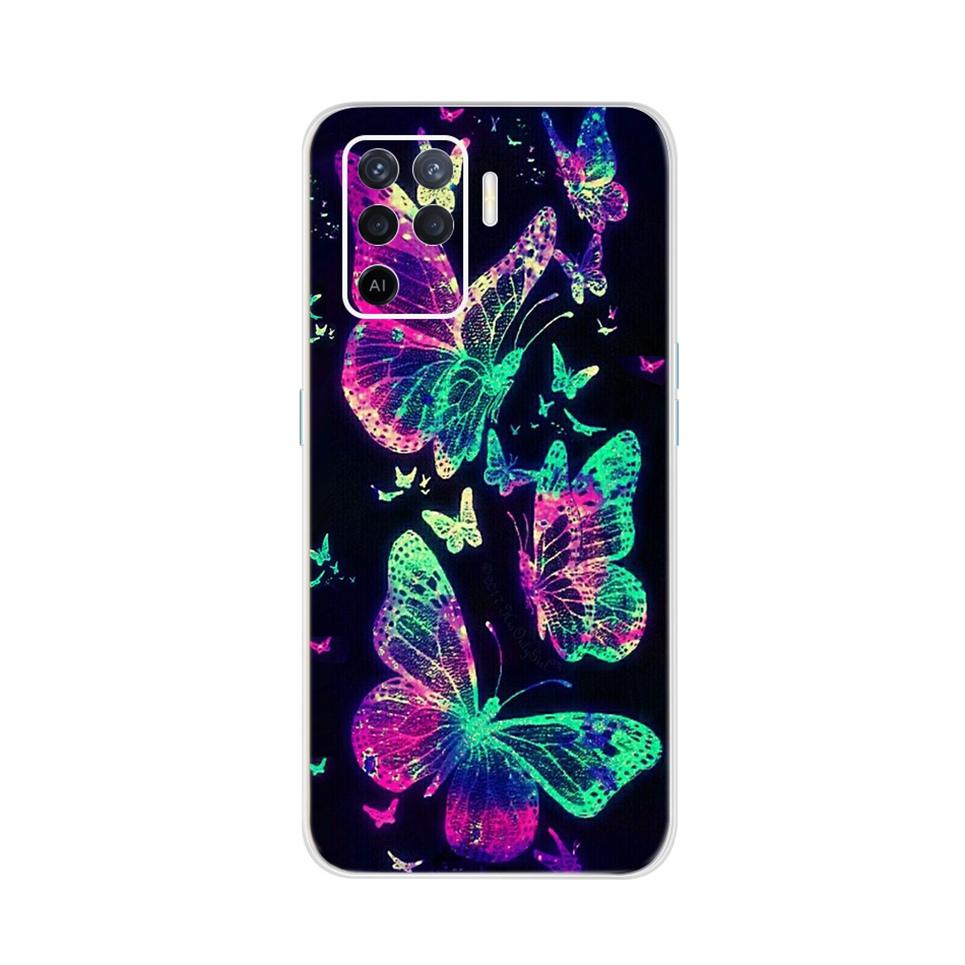 For OPPO A94 54 A74 Case 59 Cute Fashion Painted Mobile Phoen Case For OPPO A54 A 94 74 4G Cover OPPPA74 Soft TPU Silicone Coque