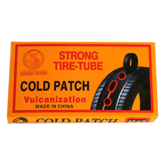 1 Set Rubber Tire Patches Glue Lightweight Portable Strong Sticky Tire Patch Repair