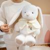 High Quality Sweet Cute Rabbit Animals Bunny Plush Toy Pink Super Soft Comfortable Doll Pillow  Baby Comfort  Birthday Gifts