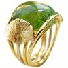 Boho Style Women's Wide Band Ring Green Synthetic Zirconia Zinc Alloy Jewelry Everyday Party Holiday Gift