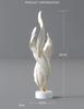 Modern Creative Feather Resin Accessories Office Store Table Figurines Decoration Home Furnishing Room TV Cabinet Sculpture Art